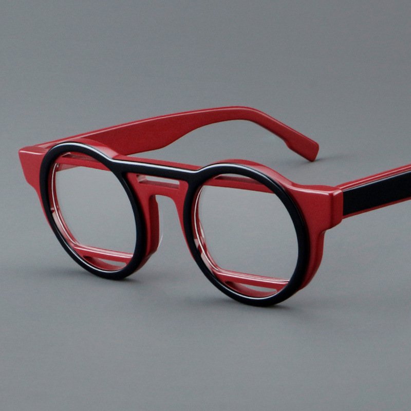 b50e7b8c-6635-4b97-b95d-a7f2f88c3bd2.jpg Sheet Metal Eyeglass Frame Retro Frame - Image 1