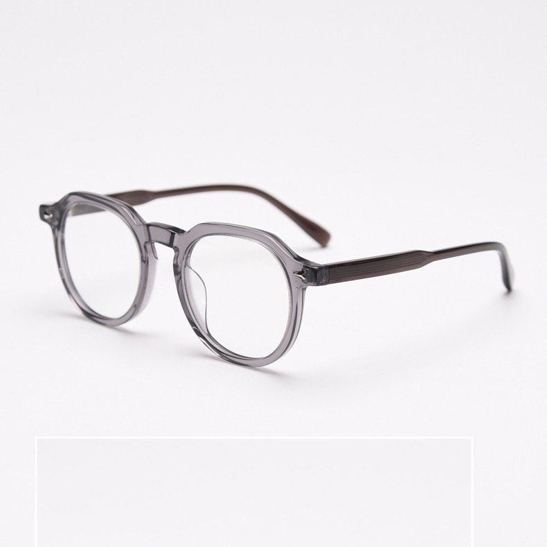 d58f6c16-3db9-4769-b8d6-60ad4a36205c.jpg Retro Handmade Plate Myopic Frames For Men And Women - Image 1